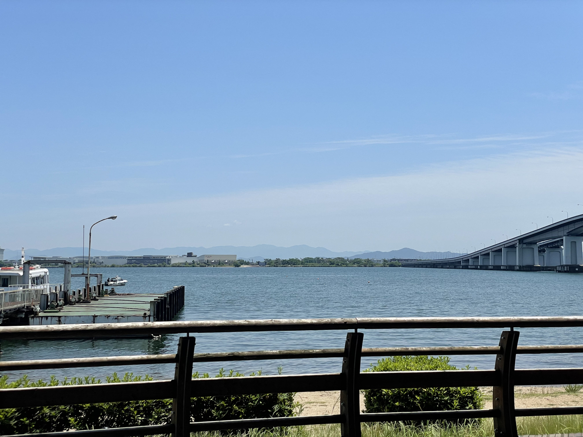 びわ湖の風景