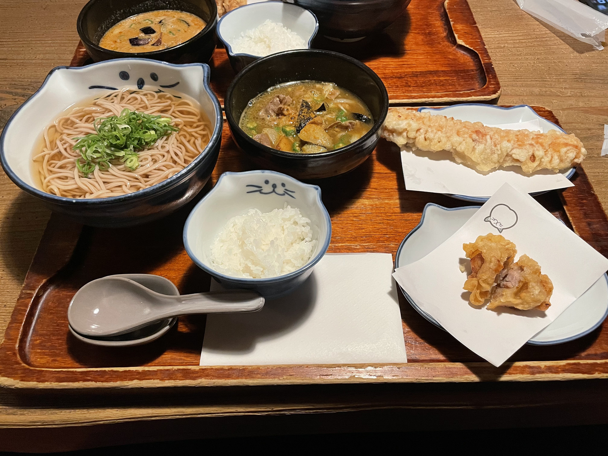 のらやのカレーつけ麺