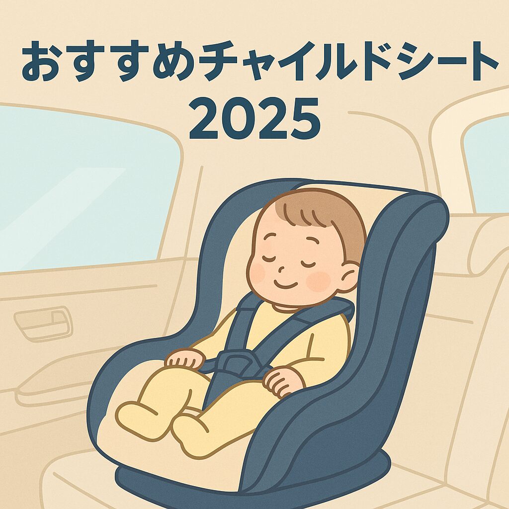 チャイルドシートを安心して選べる人気モデルを紹介