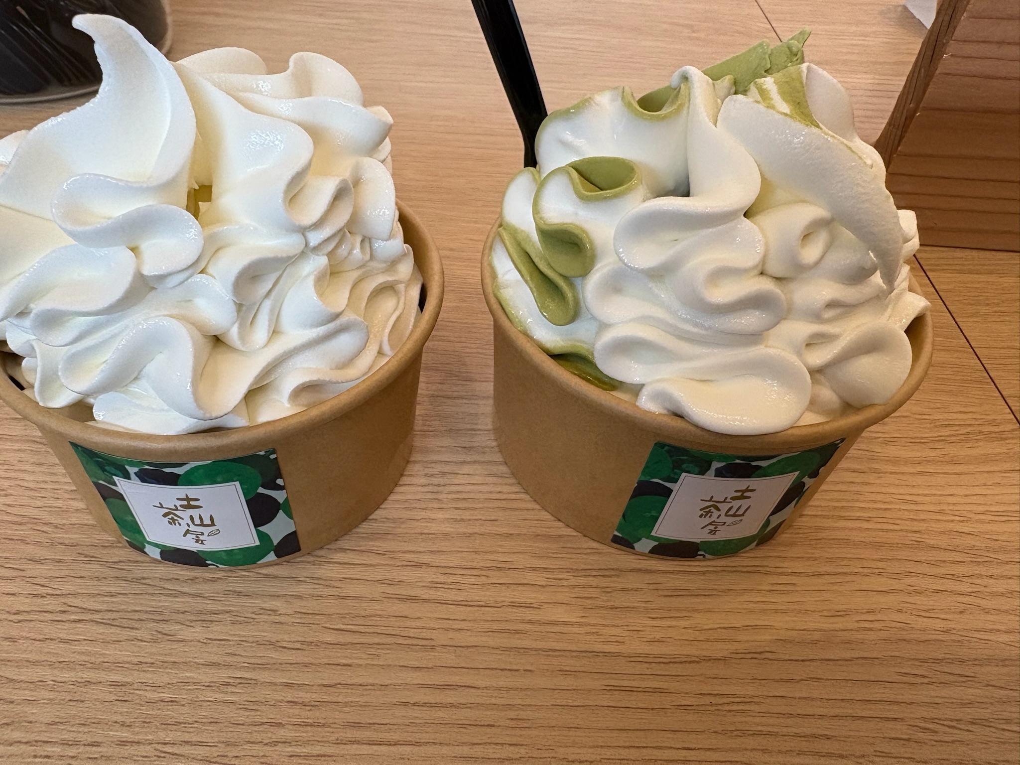 ソフトクリームの写真