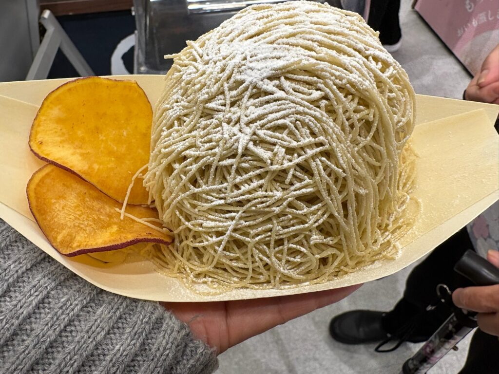 栗のモンブラン