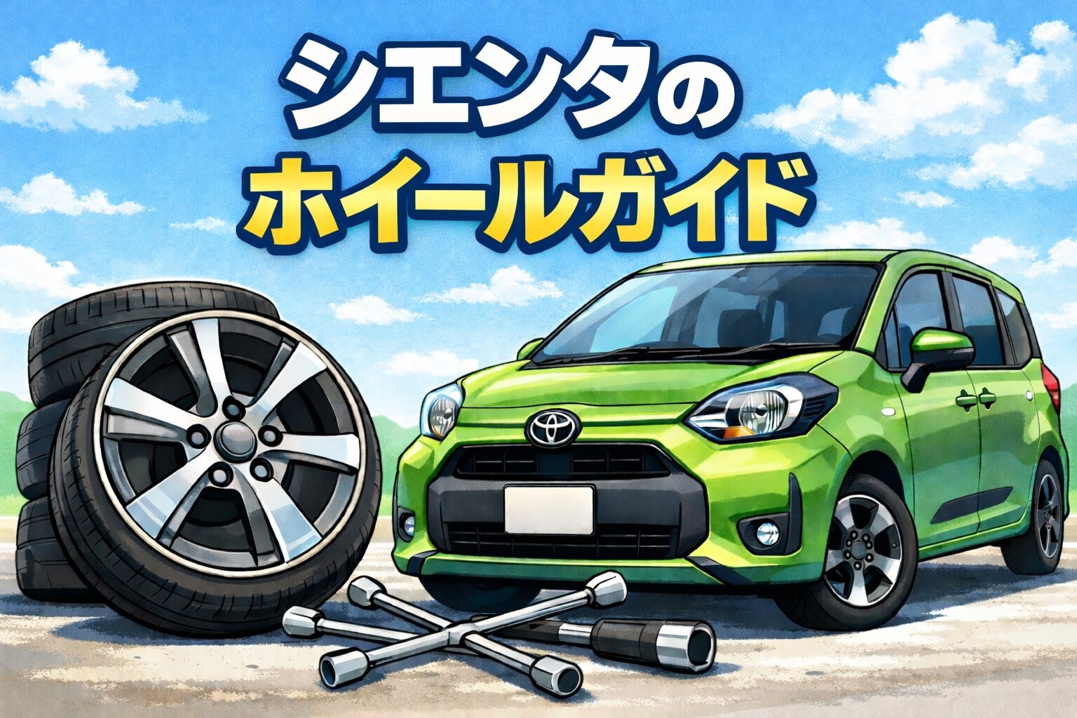 シエンタのホイール選びで迷っている方へ