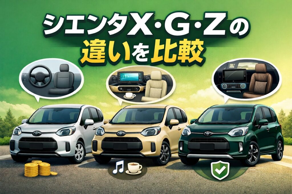 グレード選びで迷わないために