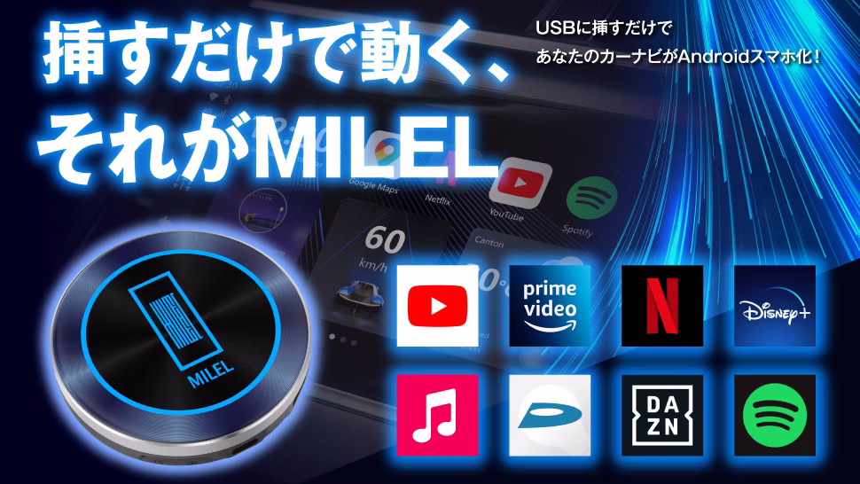 CarPlay対応車で使える
車内向けデバイス