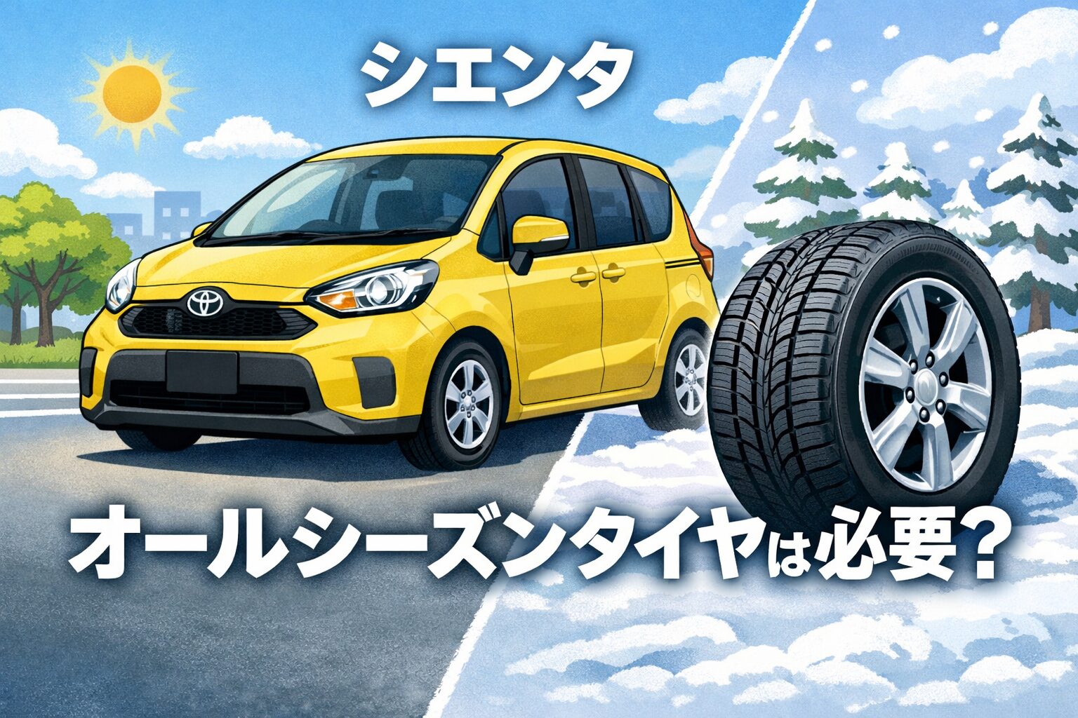 オールシーズンタイヤは本当に必要？