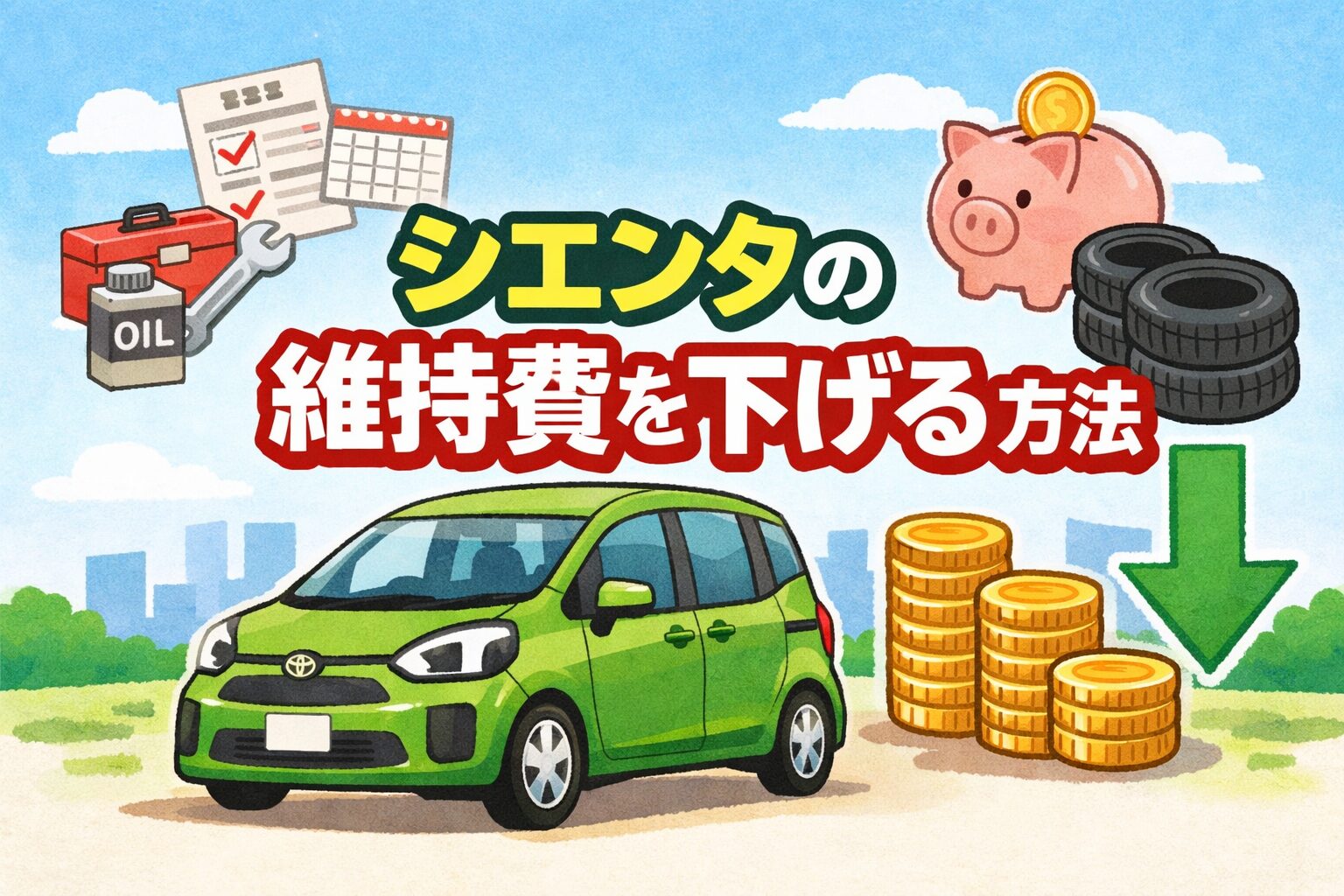 維持費を少しでも安くしたい方へ