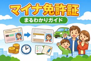 マイナ免許証の制度内容や更新費用、メリット・注意点を事実ベースで整理。切り替えるべきか迷っている人向けに分かりやすく解説します。
