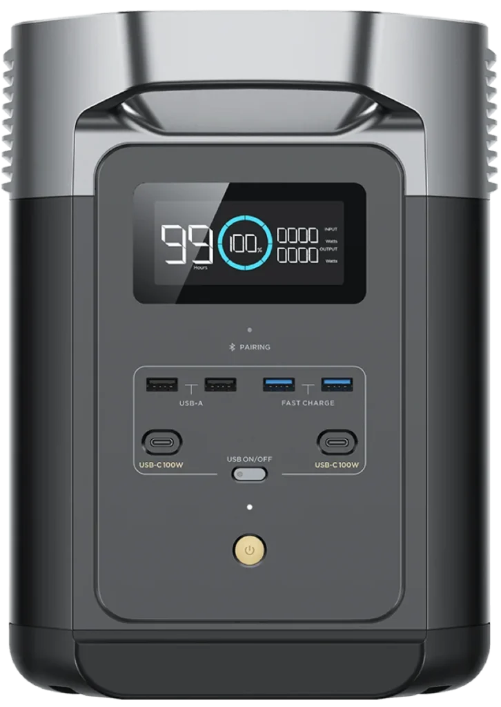 大容量で高出力に対応したEcoFlowポータブル電源  